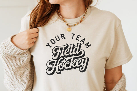 Field Hockey Team Mascot Svg SVG DesignDestine 