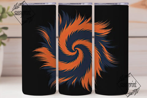 Fiery Fur 20oz Tumbler Wrap Sublimation sassyprint 