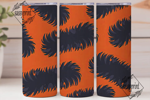 Fiery Fur 20oz Tumbler Wrap Sublimation sassyprint 
