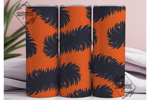 Fiery Fur 20oz Tumbler Wrap Sublimation sassyprint 