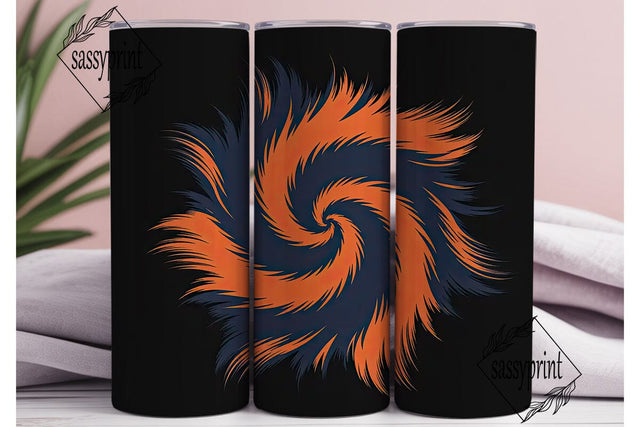 Fiery Fur 20oz Tumbler Wrap Sublimation sassyprint 