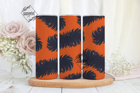 Fiery Fur 20oz Tumbler Wrap Sublimation sassyprint 