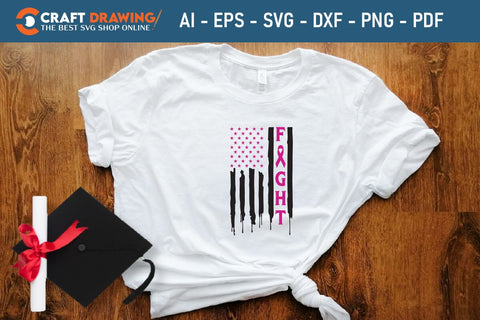 Fight Breast Cancer SVG, Pink Awareness Ribbon Svg, Heal Cancer Svg, Cancer Awareness Svg, Fight Cancer Svg, Cancer, Svg Files For Cricut SVG Debashish Barman 