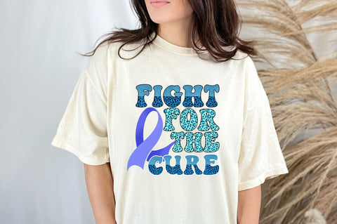 Fight for the cure png design Sublimation Regulrcrative 