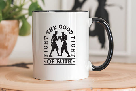 Fight the Good Fight of Faith SVG Angelina750 