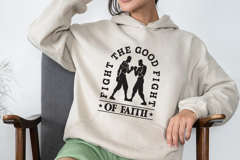 Fight the Good Fight of Faith SVG Angelina750 
