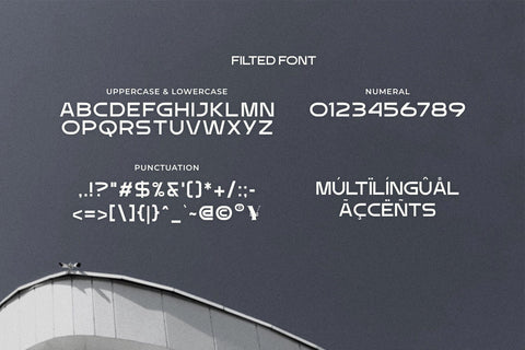 Filted Font studioalmeera 