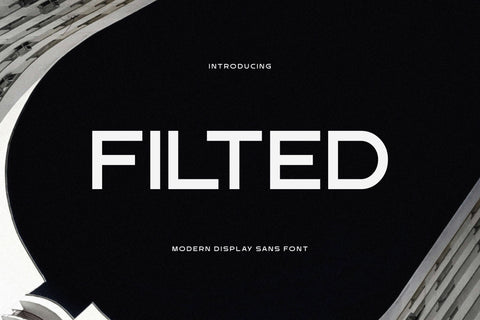 Filted Font studioalmeera 