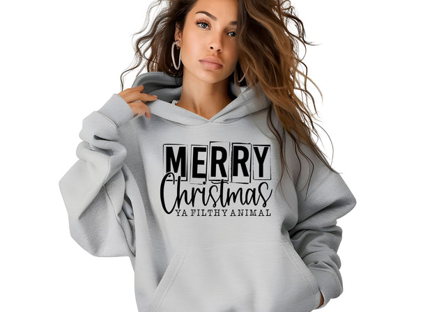 Filthy Animal PNG | Christmas Movie Quote Design | Adult Holiday Humor Sublimation Sublimation Crafting After Dark 