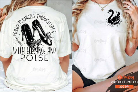 Find grace Front and Back SVG T shirt Design SVG Designangry 