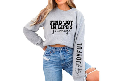 Find Joy in Lifes Journey SVG Sleeve Design SVG Designangry 