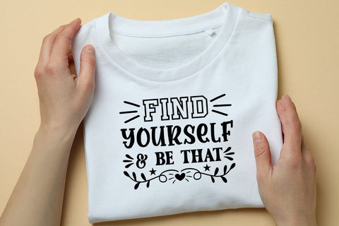 Find Yourself & Be That SVG Angelina750 