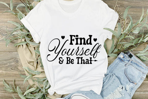 Find Yourself & Be That SVG Angelina750 
