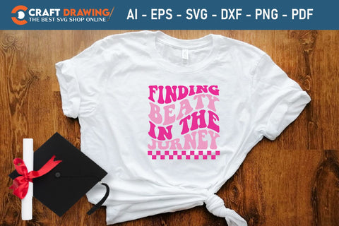 Finding Beaty In The Jurney Breast Cancer SVG, Pink Awareness Ribbon Svg, Heal Cancer Svg, Cancer Awareness Svg, Fight Cancer Svg, Cancer, Svg Files For Cricut SVG Debashish Barman 