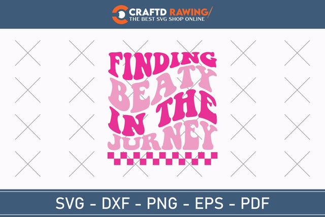 Finding Beaty In The Jurney Breast Cancer SVG, Pink Awareness Ribbon Svg, Heal Cancer Svg, Cancer Awareness Svg, Fight Cancer Svg, Cancer, Svg Files For Cricut SVG Debashish Barman 
