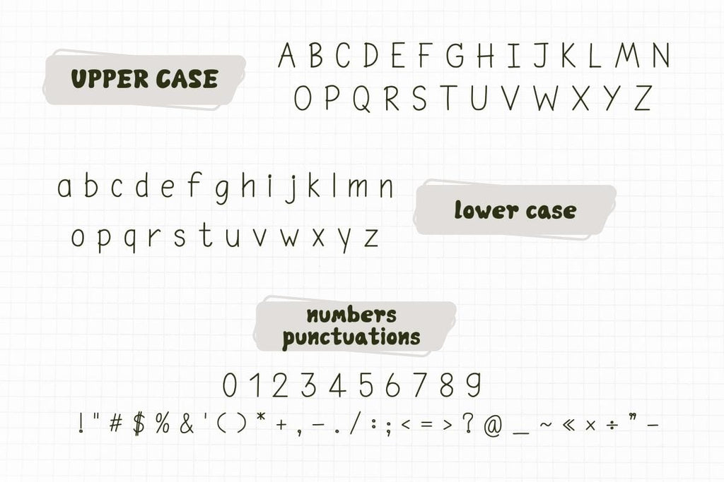 FineLine Note - Clean Handwriting Font - So Fontsy