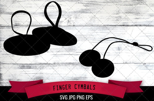 Finger Cymbals SVG, Musical Instrument SVG SVG Loveleen Kaur 
