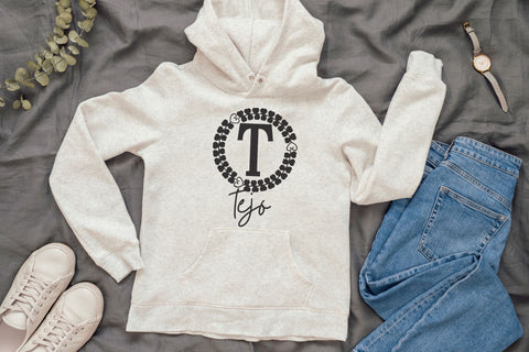 Finoria Monogram Font Font Dm Letter Studio 