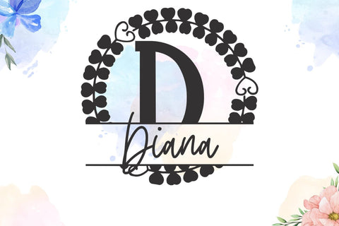 Finoria Split Monogram Font Font Dm Letter Studio 