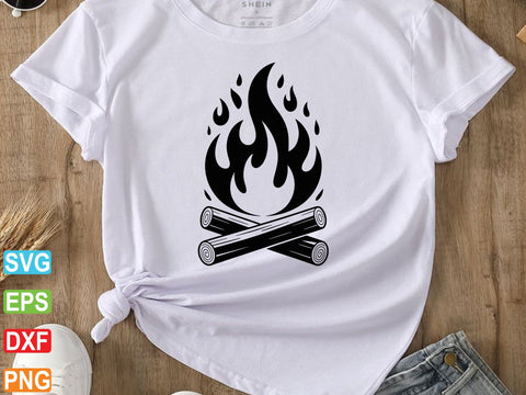 Fire Cut Files,Flame Svg,Flame Cut File,Fire Clipart SVG Creativeart88 