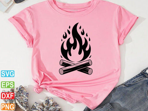 Fire Cut Files,Flame Svg,Flame Cut File,Fire Clipart SVG Creativeart88 