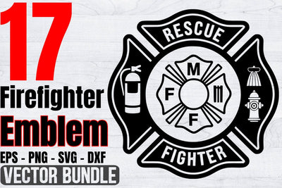 Fire Department Svg Bundle, Firefighter SVG, Fire Rescue SVG SVG Creativeart88 