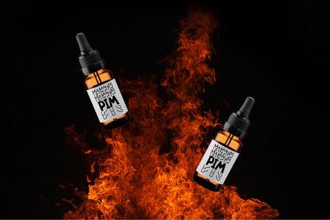 Fire Monogram Font Dm Letter Studio 