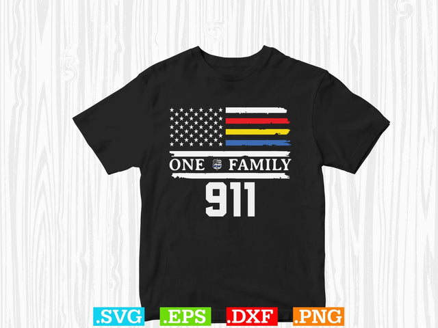 Fire Police Dispatcher 911 Emergency Services Shirt, Police Svg, Back the Blue Svg, Thin Blue Line Svg, Police Officer Svg, Police Wife Svg, Distressed Flag SVG Creativeart88 