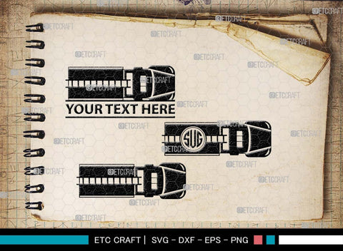 Fire Truck Monogram, Fire Truck Silhouette, Fire Truck SVG, Truck Svg, Fire Engine Svg, Rescue Truck Svg, Emergency Vehicle Svg, Fire Department Svg, SB00572 SVG ETC Craft 