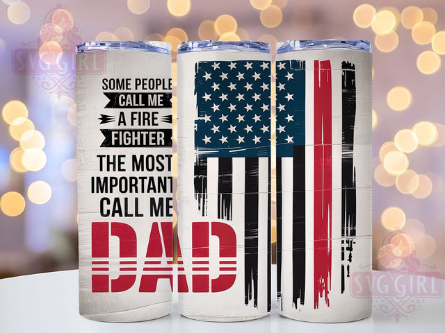 Firefighter Dad Hero Tumbler, Fire Department Gift, Fireman Father Design, First Responder Dad, Firefighter Quote Cup, Dad Hero Tumbler, Fire Department Father Sublimation SvggirlplusArt 