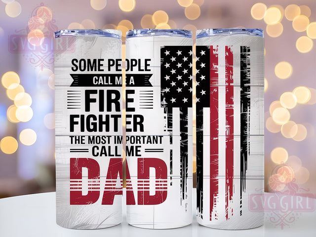 Firefighter Dad Hero Tumbler, Fire Department Gift, Fireman Father Design, First Responder Dad, Firefighter Quote Cup, Dad Hero Tumbler, Fire Department Father Sublimation SvggirlplusArt 