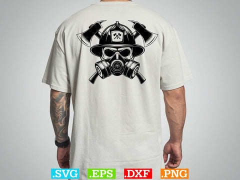 Firefighter Helmet Axe Svg Bundle, USA Fire Svg SVG Creativeart88 