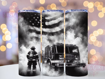 Firefighter Pride Hero Tumbler, Fire Hero Present, First Responder Gift, Fire Station Design, Emergency Service Cup, Fireman Pride Tumbler, Fire Department Honor Sublimation SvggirlplusArt 
