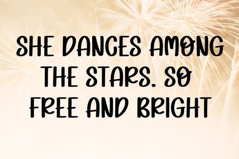 Firework Fairy Font Masyafi Studio 