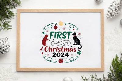 First Christmas 2024 SVG Angelina750 