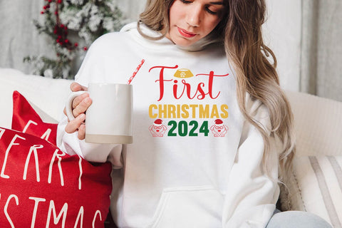 First Christmas 2024 SVG Angelina750 