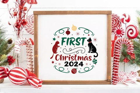 First Christmas 2024 SVG Angelina750 