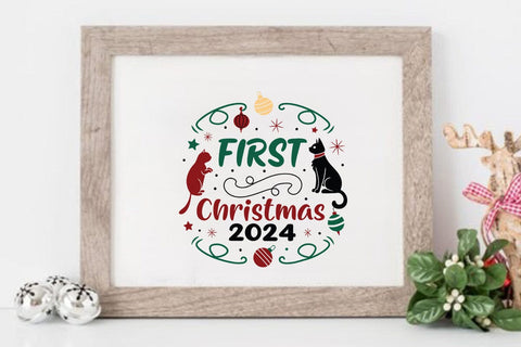 First Christmas 2024 SVG Angelina750 