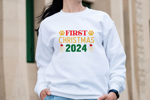 First Christmas 2024 SVG Angelina750 