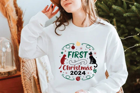 First Christmas 2024 SVG Angelina750 