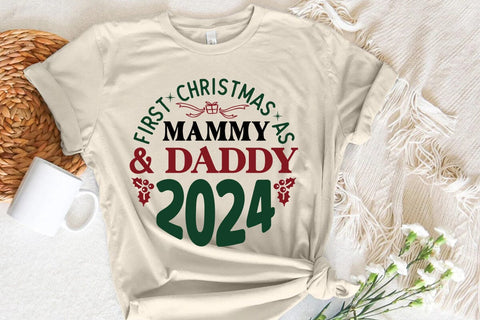 First Christmas As Mammy & Daddy 2024 SVG Angelina750 