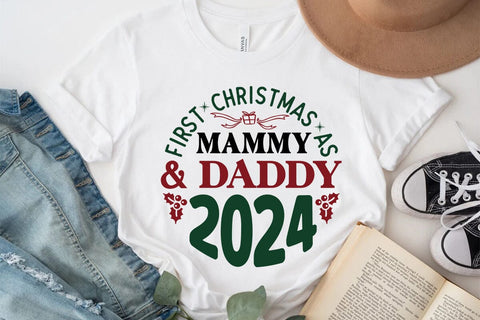 First Christmas As Mammy & Daddy 2024 SVG Angelina750 