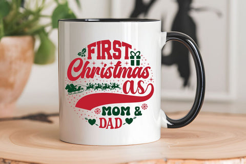 First christmas as mom & dad SVG Angelina750 
