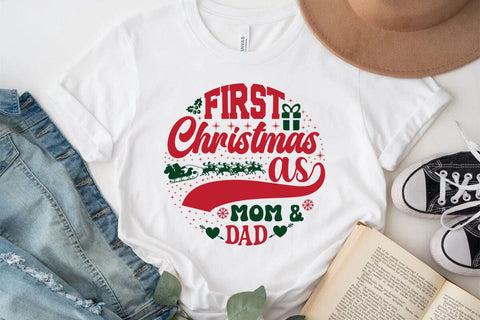First christmas as mom & dad SVG Angelina750 