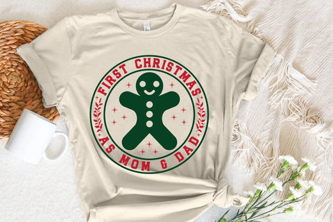 First christmas as mom & dad SVG Angelina750 