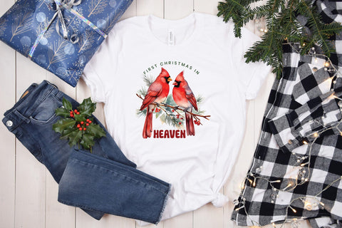 First Christmas in Heaven Sublimation Sublimation CraftLabSVG 