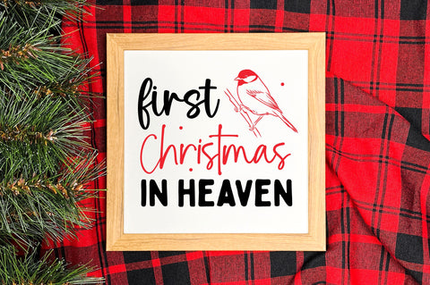 First christmas in heaven SVG Design SVG Regulrcrative 