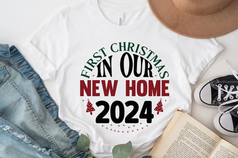 First Christmas In Our New Home 2024 SVG Angelina750 