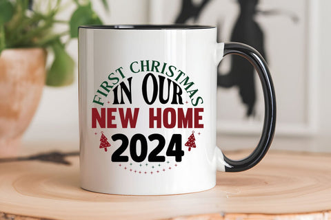 First Christmas In Our New Home 2024 SVG Angelina750 