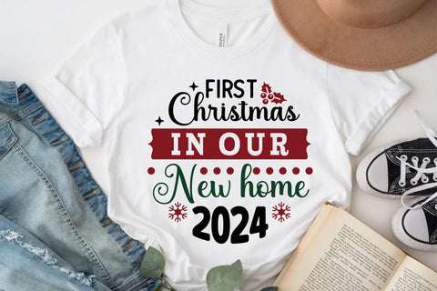 First Christmas In Our New Home 2024 SVG Angelina750 